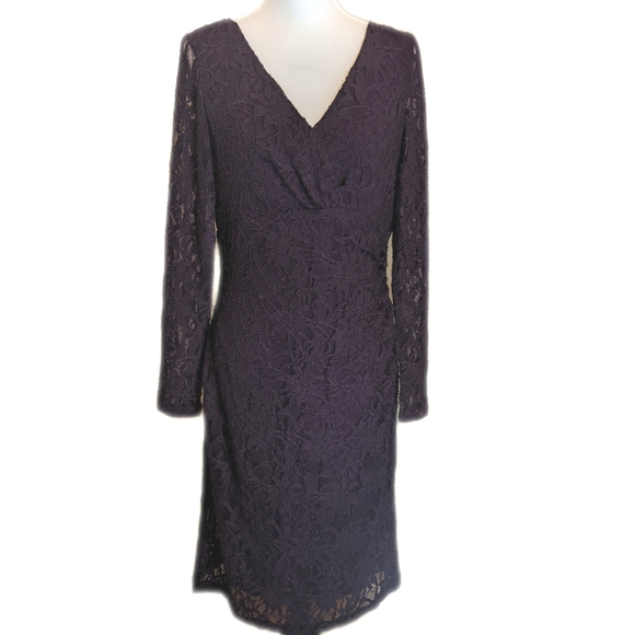 Lauren Ralph Lauren Dresses Lauren Ralph Lauren Classic Plum Purple
